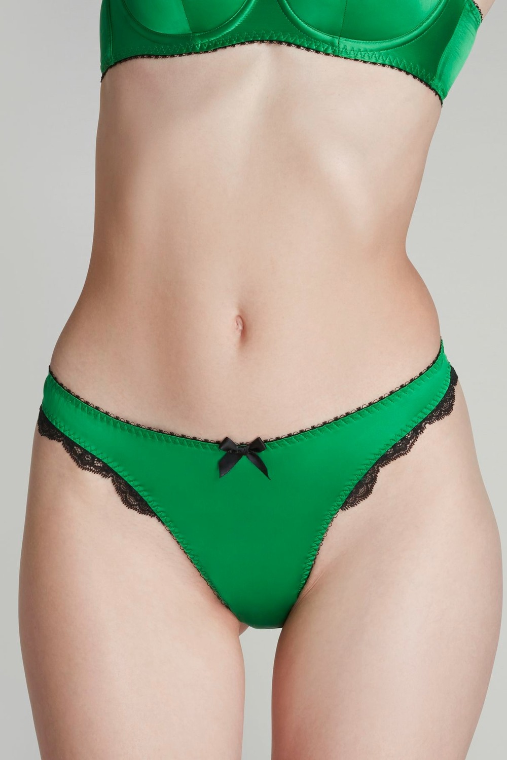 Panties - song AGENT PROVOCATEUR SLOANE THONG GREEN/BLACK , Color Green -  buy for 4050 UAH in Kiev, Ukraine
