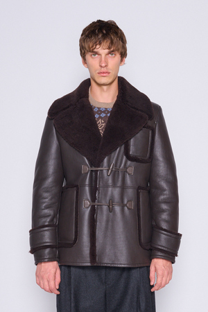 Sheepskin coat